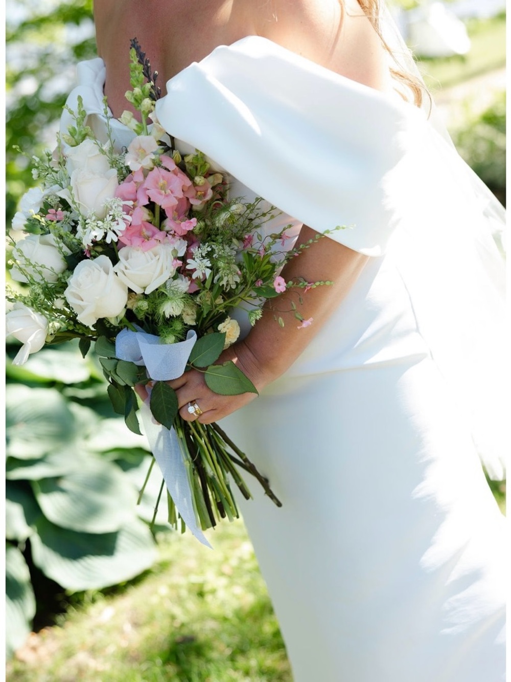 RENHUE Anderson Wedding dress with Shawl